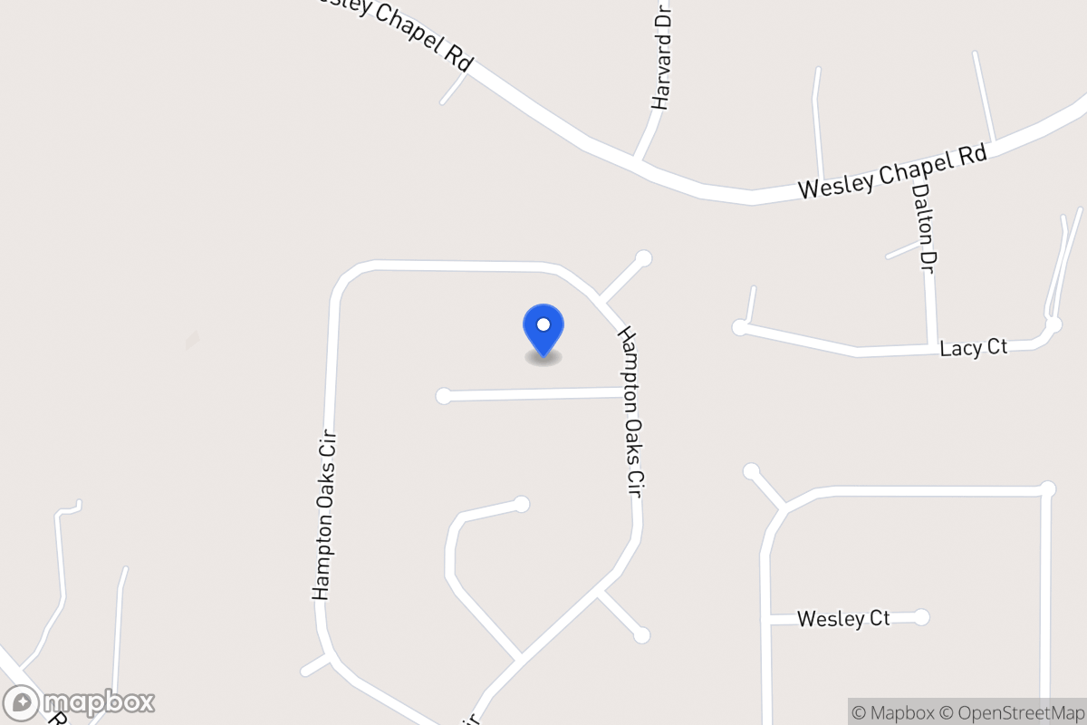 Map of 607 Point Oak Vw