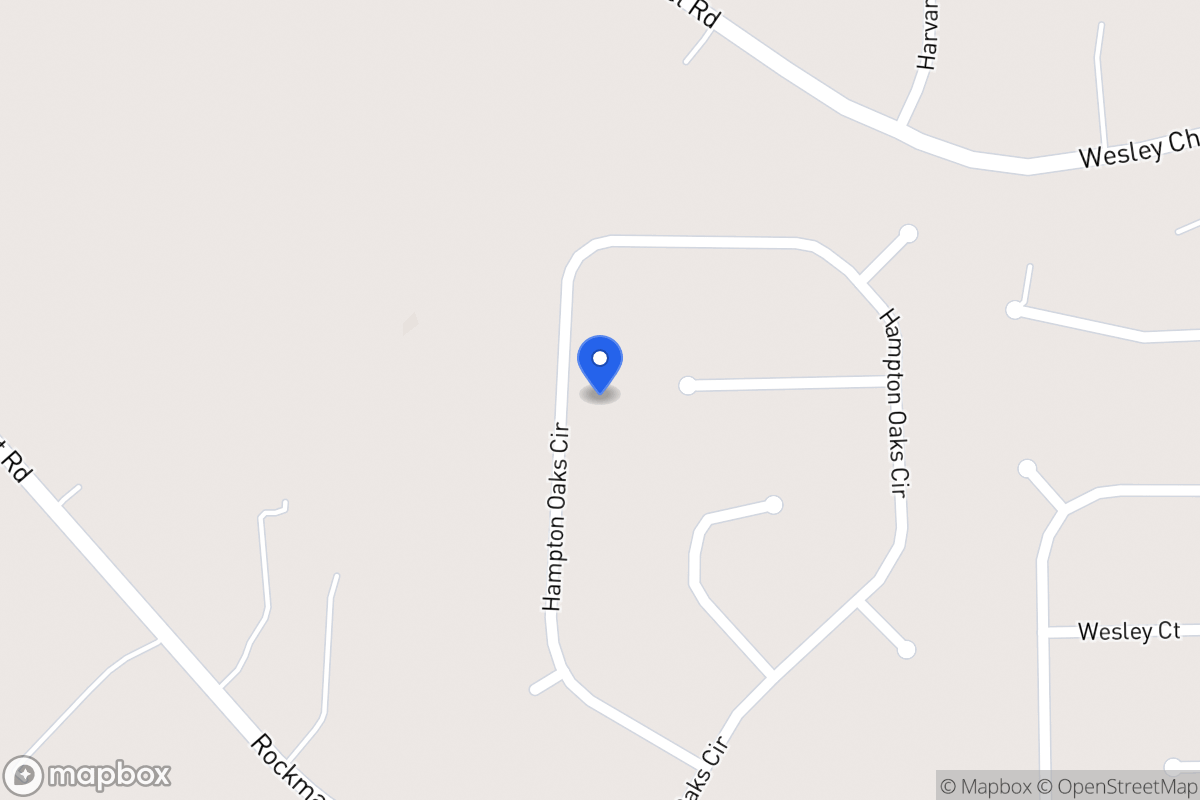 Map of 298 Hampton Oaks Cir