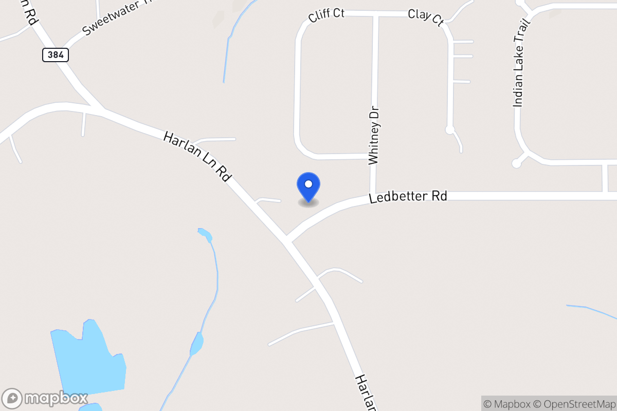 Map of 32 Ledbetter Rd