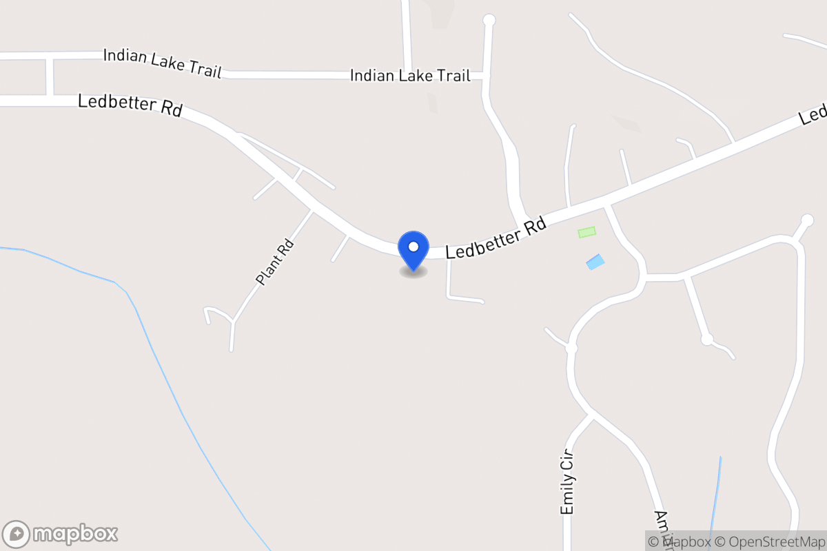 Map of 405 Ledbetter Rd