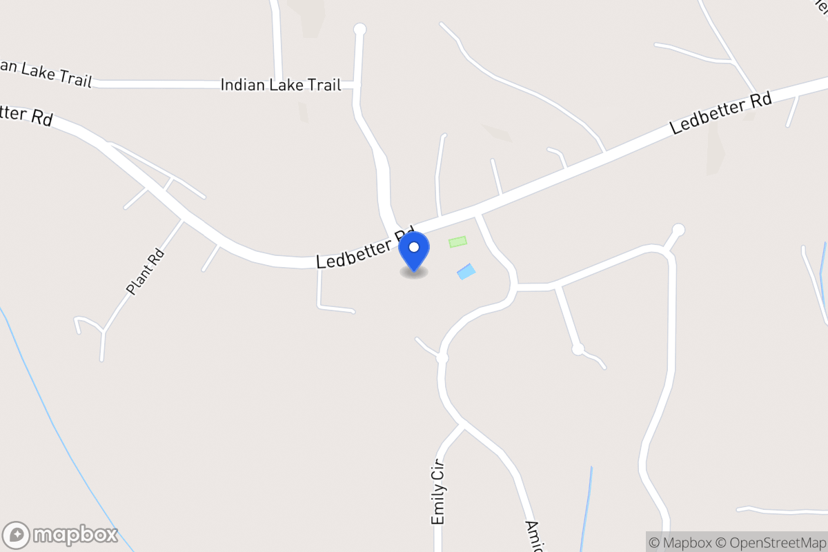 Map of 439 Ledbetter Rd