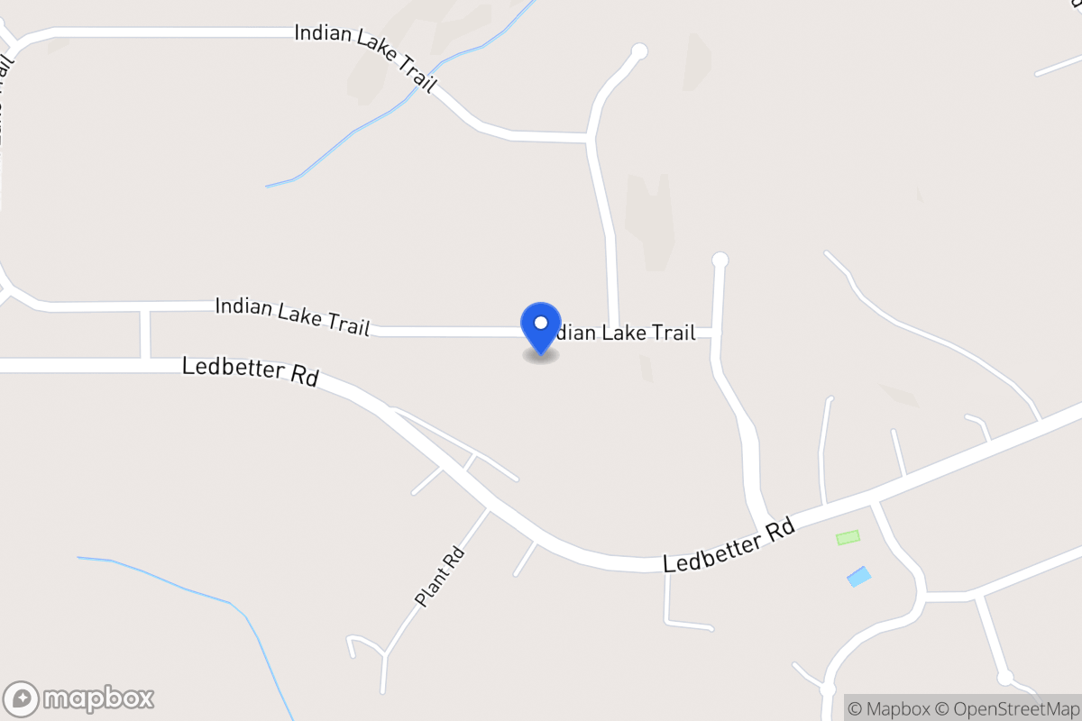 Map of 214 Indian Lake Trl