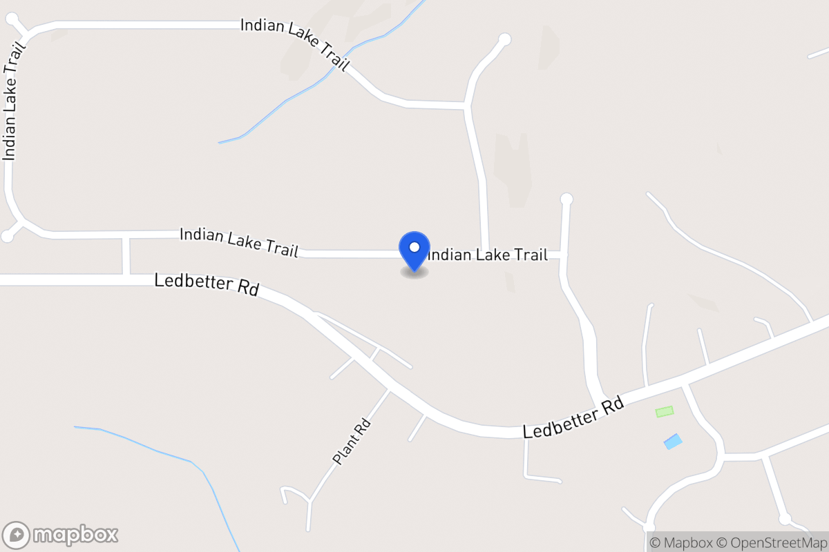 Map of 216 Indian Lake Trl