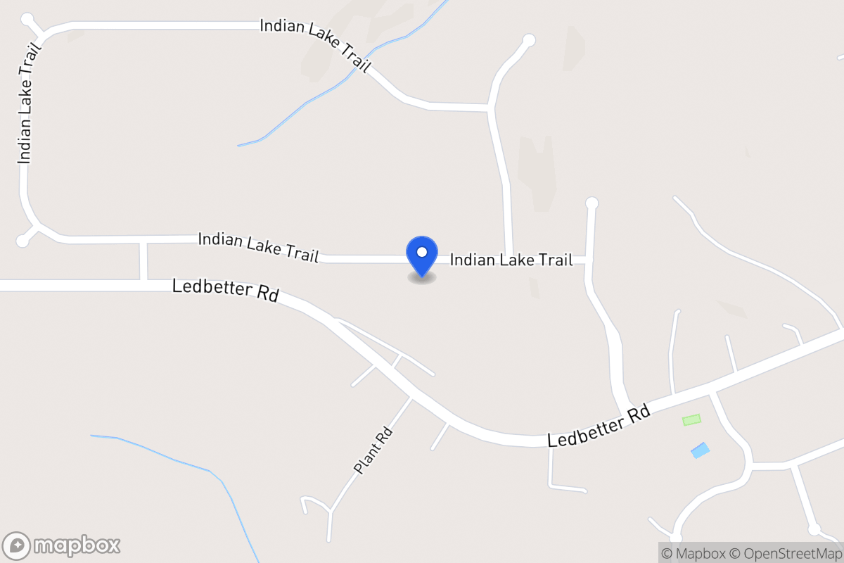 Map of 218 Indian Lake Trl