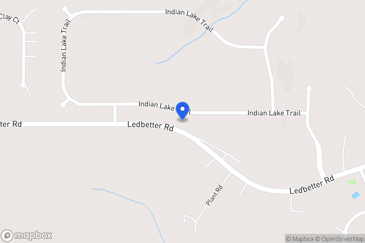 Map of 234 Indian Lake Trl