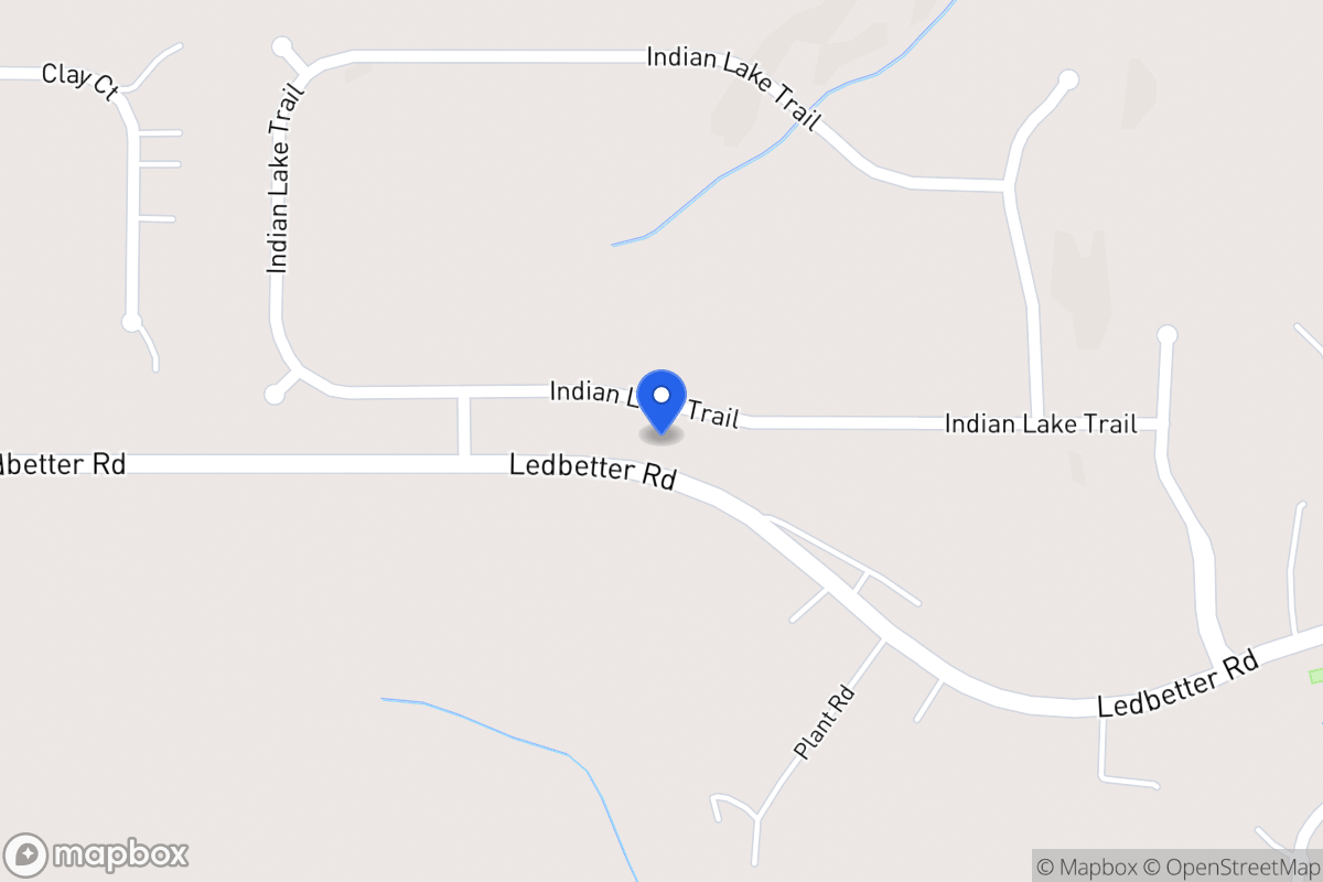 Map of 238 Indian Lake Trl