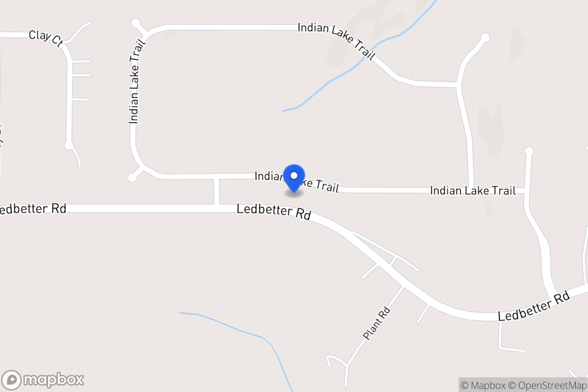 Map of 240 Indian Lake Trl