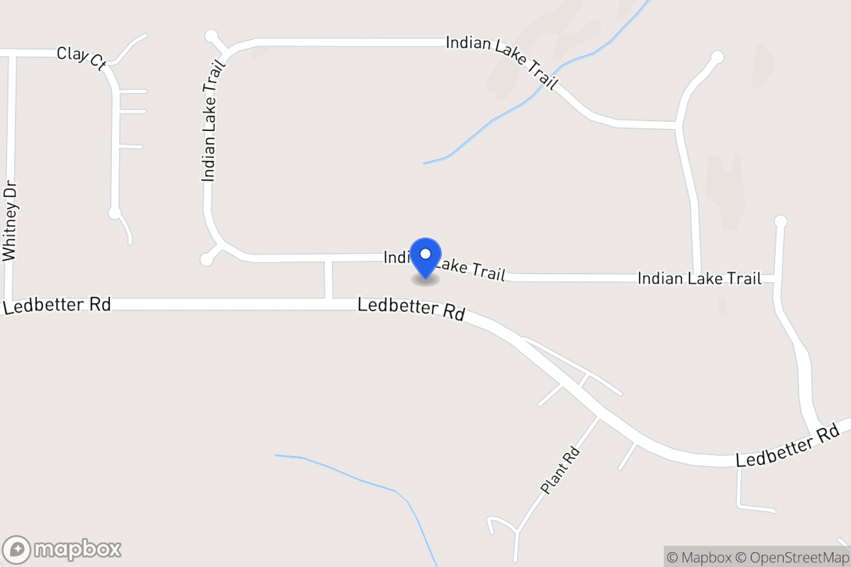 Map of 242 Indian Lake Trl