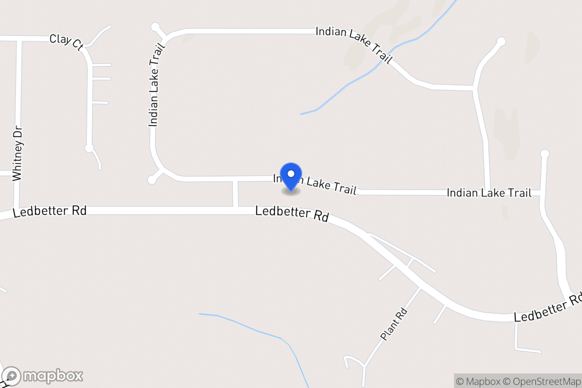 Map of 244 Indian Lake Trl