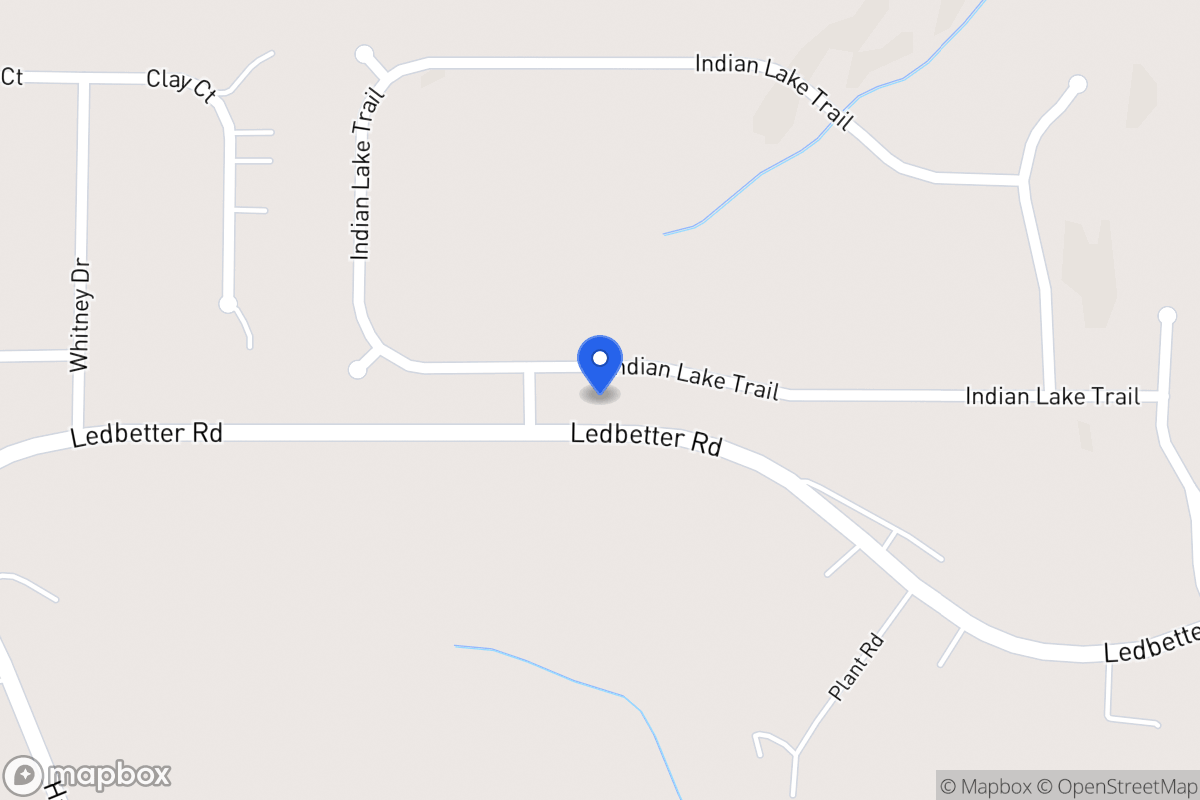 Map of 250 Indian Lake Trl