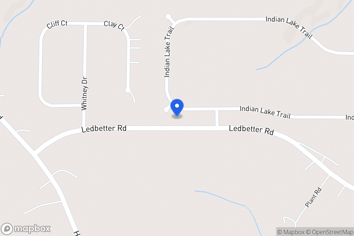 Map of 268 Indian Lake Trl