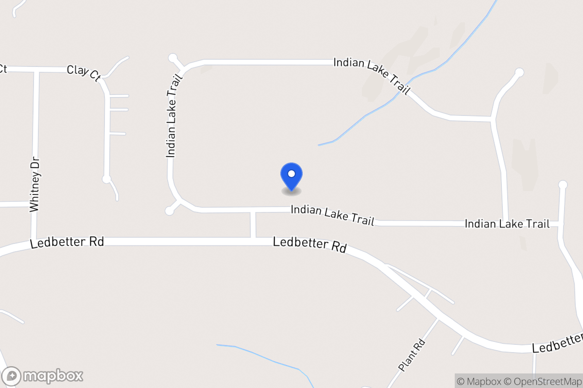 Map of 249 Indian Lake Trl