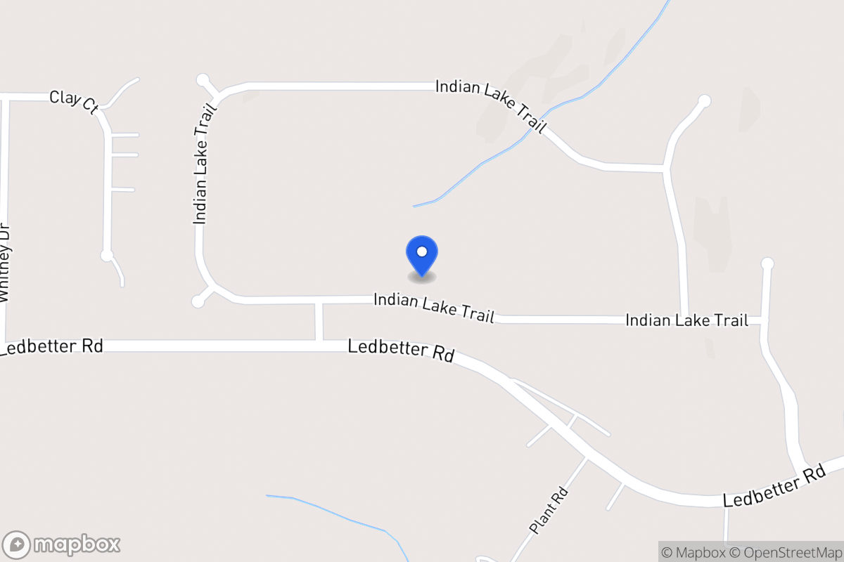 Map of 243 Indian Lake Trl