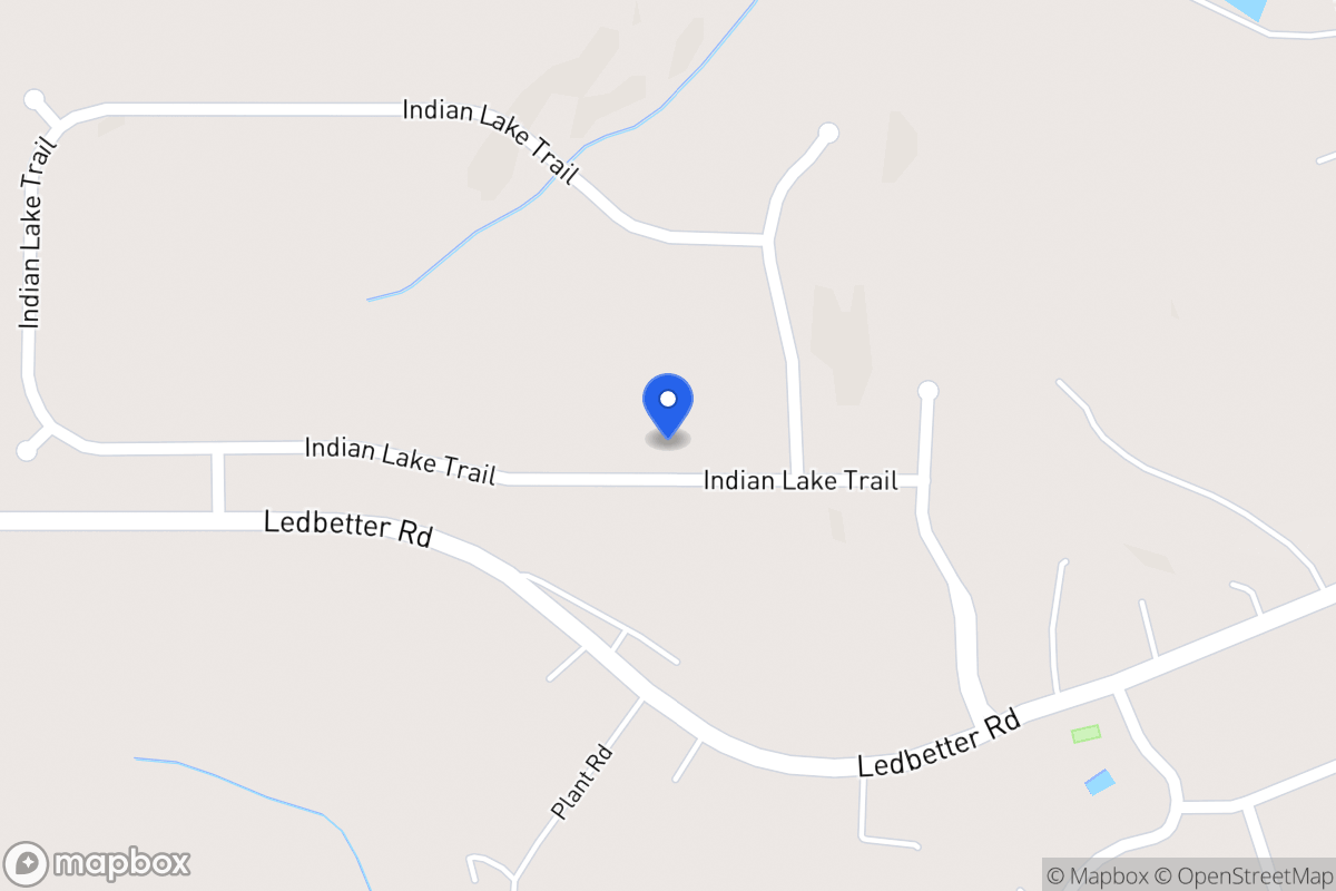 Map of 217 Indian Lake Trl