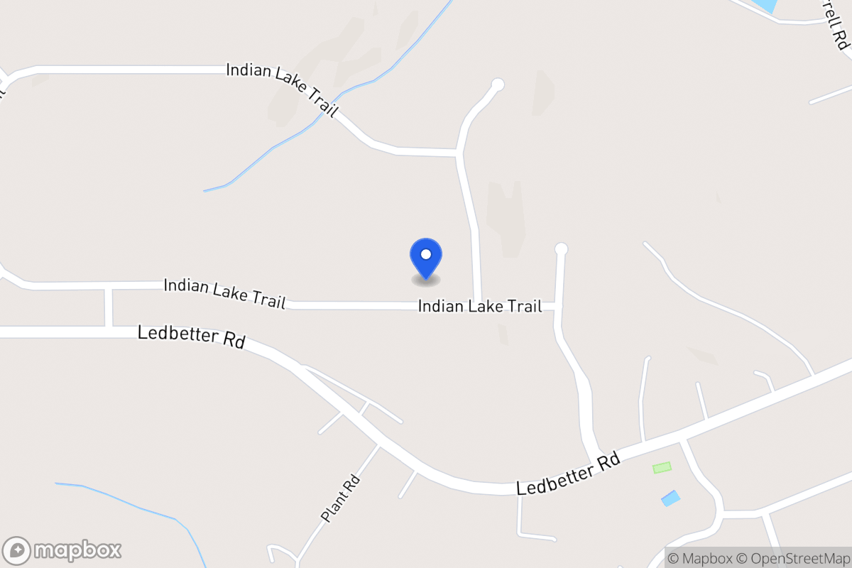 Map of 213 Indian Lake Trl