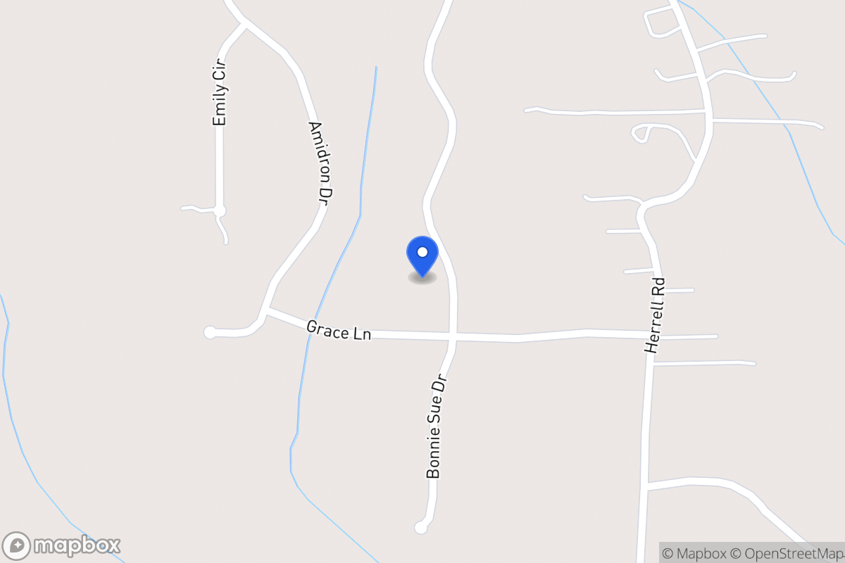 Map of 317 Bonnie Sue Dr