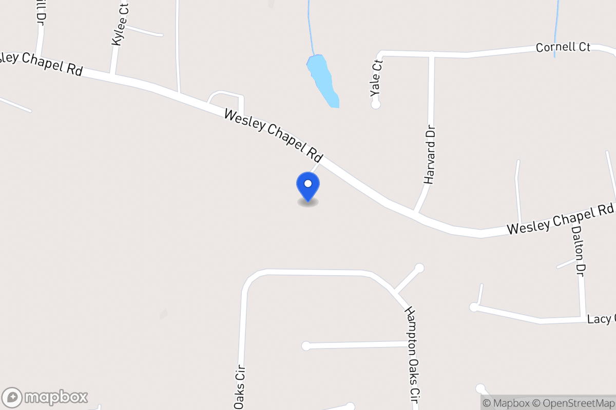 Map of 505 Wesley Chapel Rd