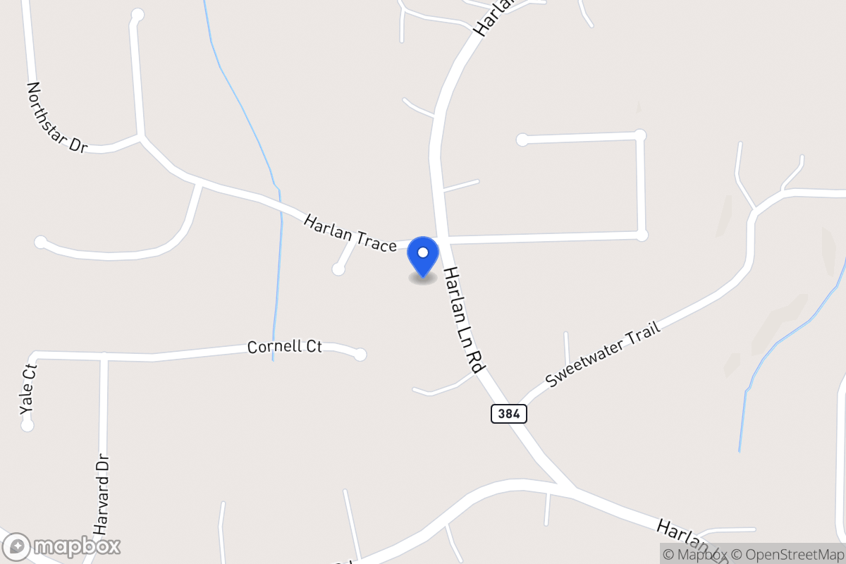 Map of 100 Harlan Trce