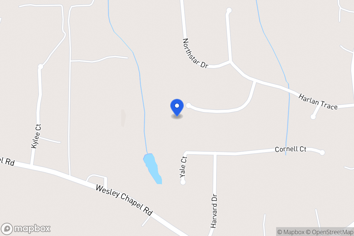 Map of 336 Cranmore Pl