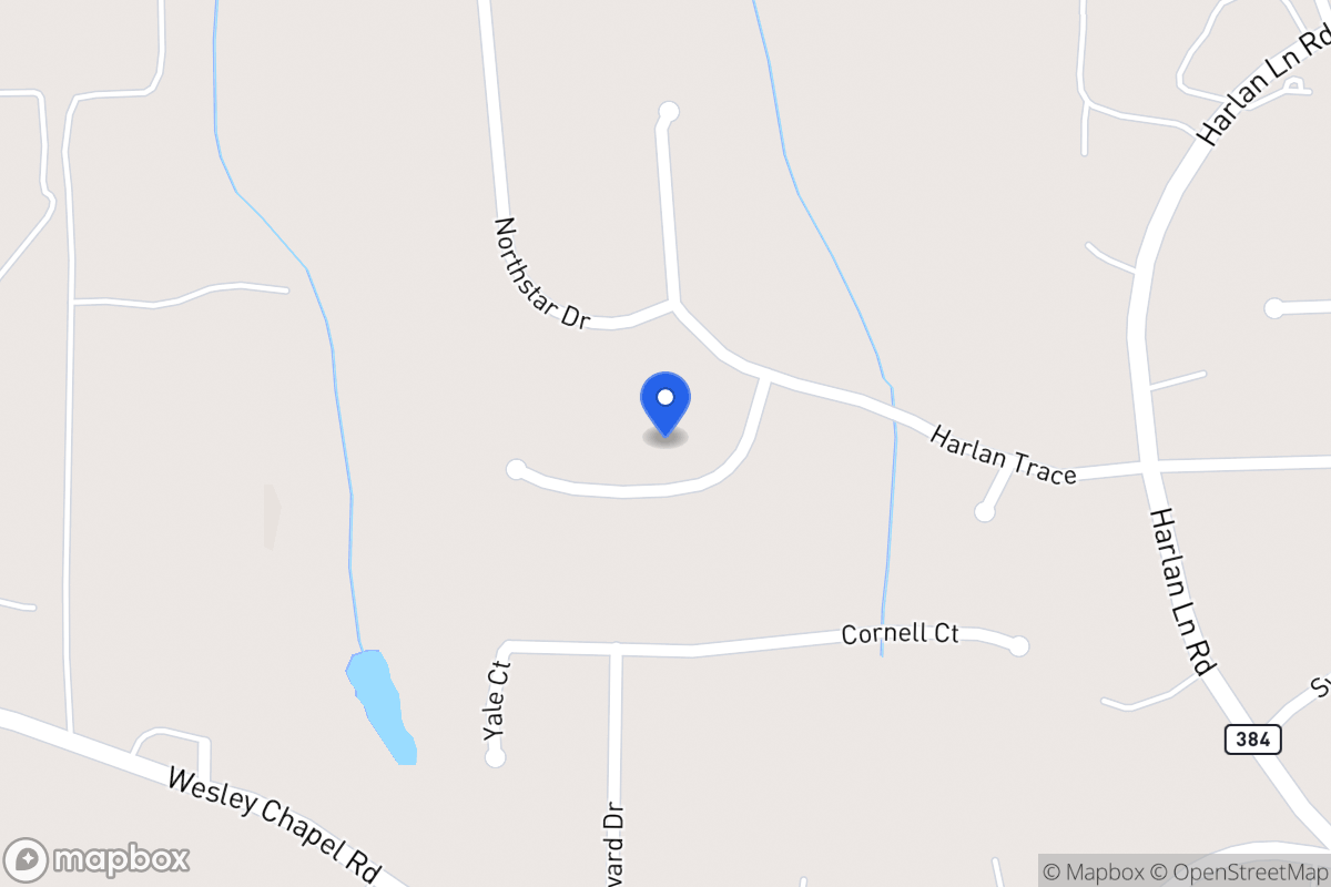 Map of 317 Cranmore Pl
