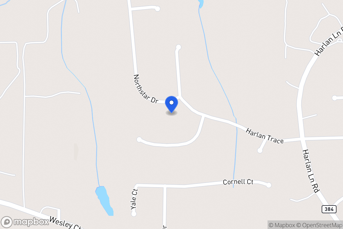 Map of 400 Northstar Dr