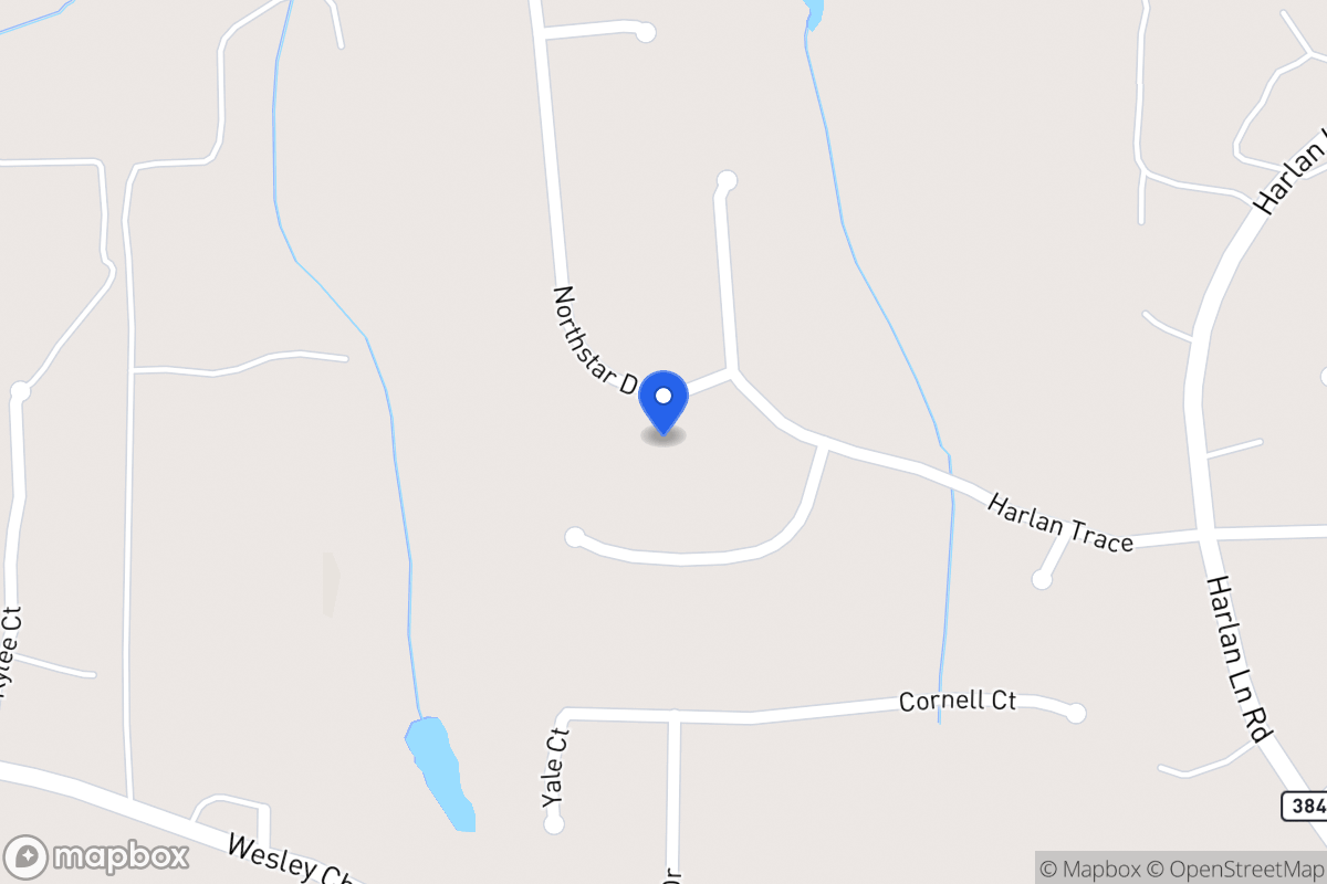 Map of 402 Northstar Dr