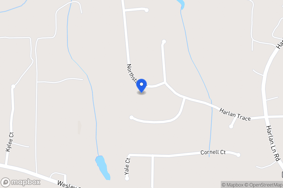 Map of 404 Northstar Dr