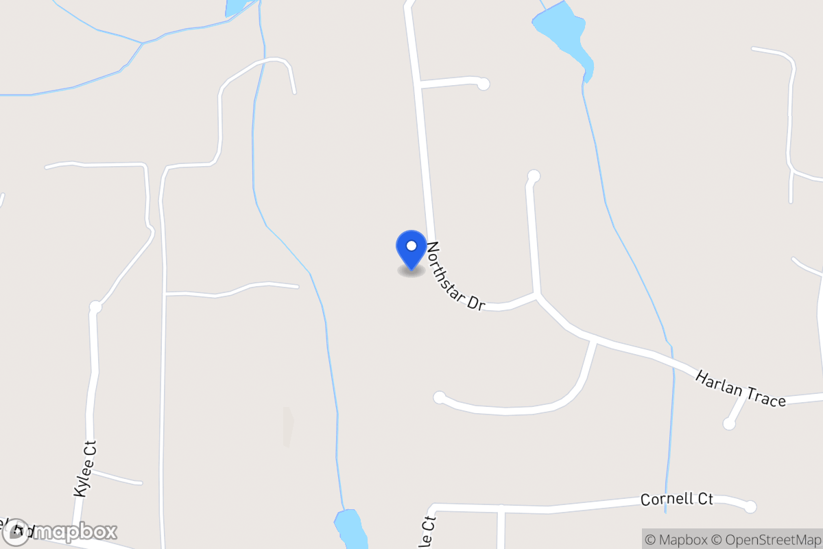 Map of 410 Northstar Dr