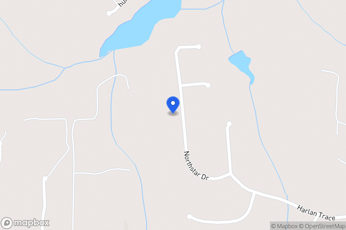 Map of 418 Northstar Dr