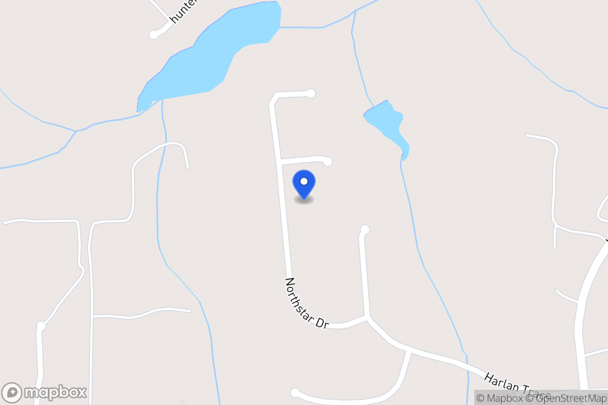 Map of 417 Northstar Dr