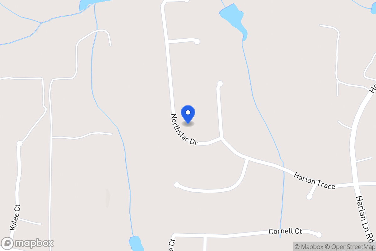 Map of 407 Northstar Dr