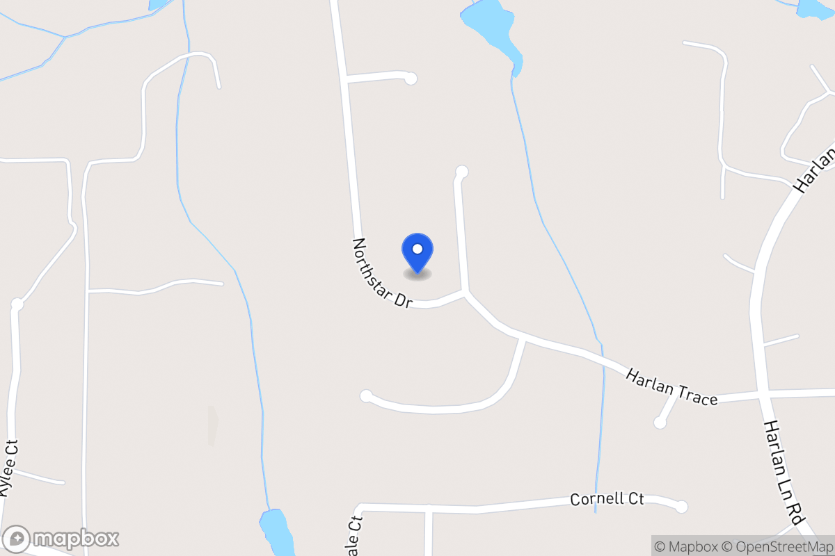 Map of 405 Northstar Dr