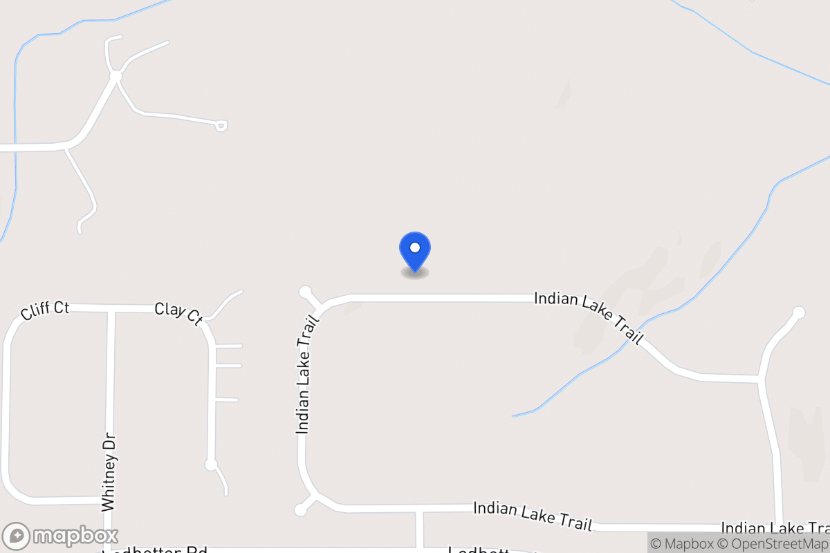 Map of 320 Indian Lake Trl