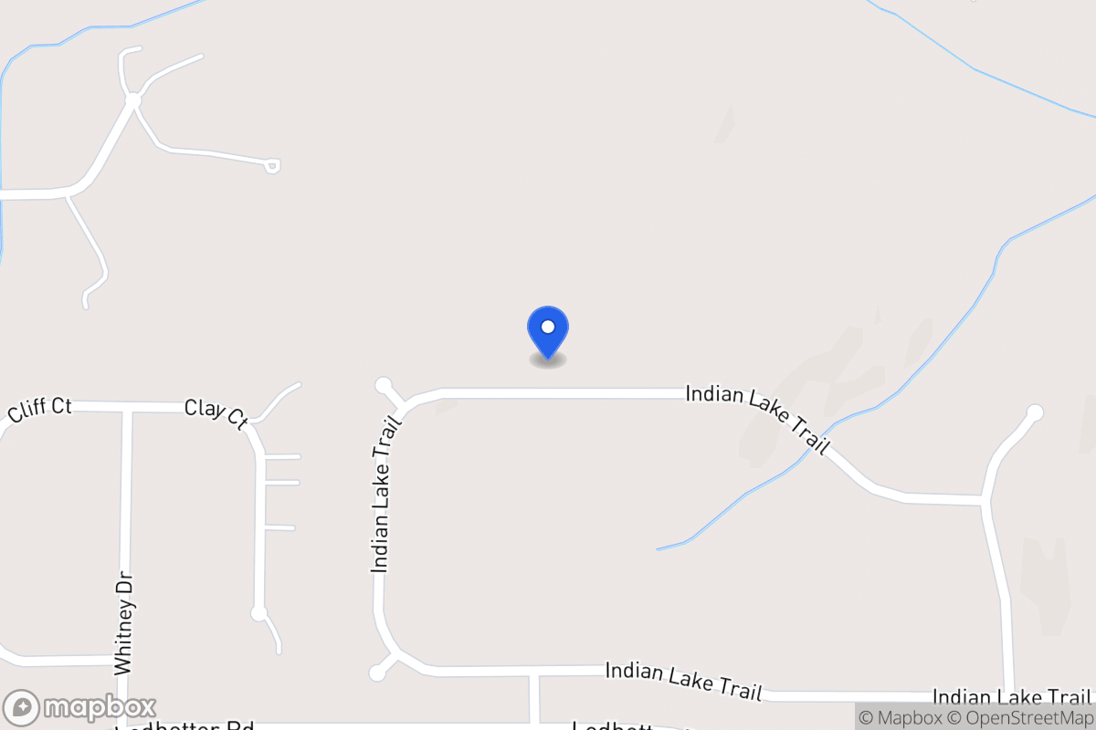 Map of 322 Indian Lake Trl
