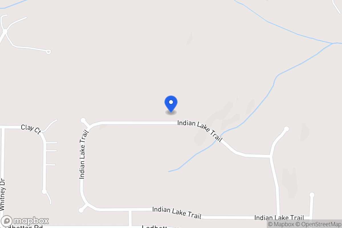 Map of 334 Indian Lake Trl