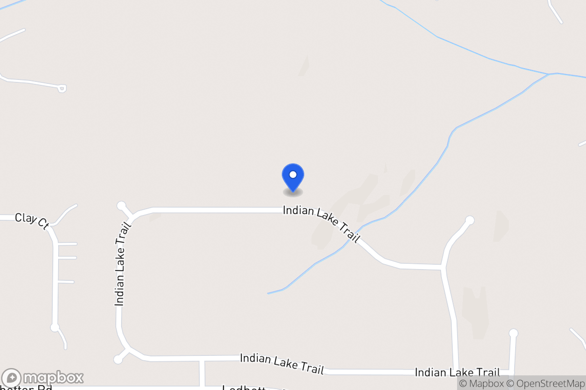 Map of 338 Indian Lake Trl