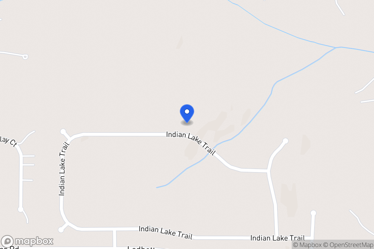 Map of 342 Indian Lake Trl