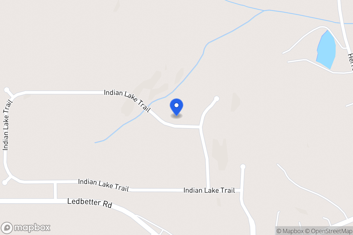 Map of 354 Indian Lake Trl