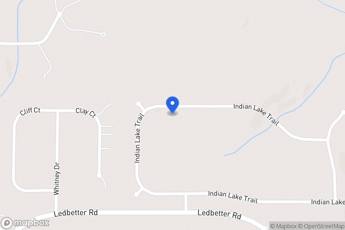 Map of 317 Indian Lake Trl