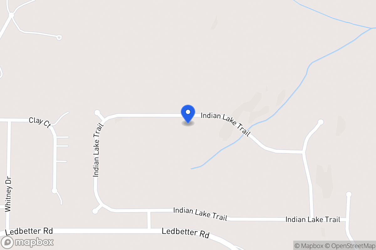 Map of 333 Indian Lake Trl