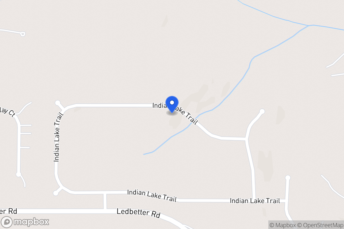 Map of 343 Indian Lake Trl