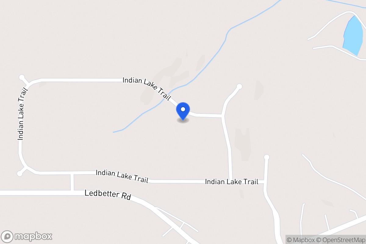 Map of 351 Indian Lake Trl