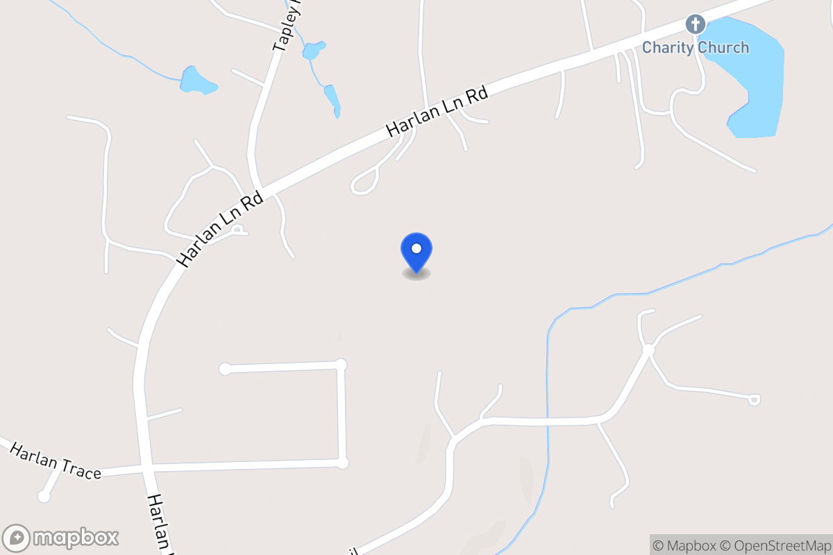 Map of 1065 Harlan Lane Rd