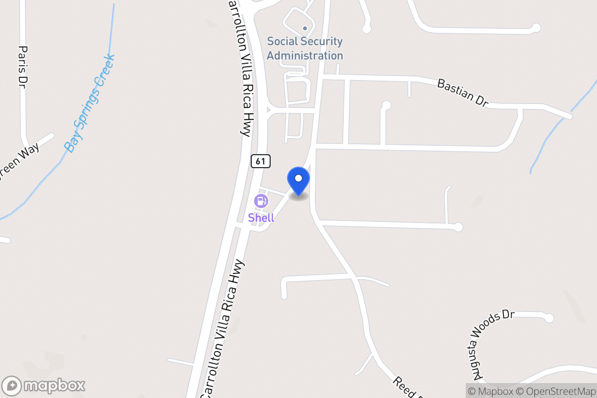 Map of Reed Rd
