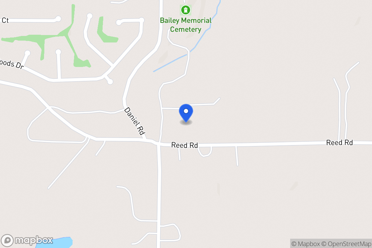Map of 700 Bailey Brooks Rd