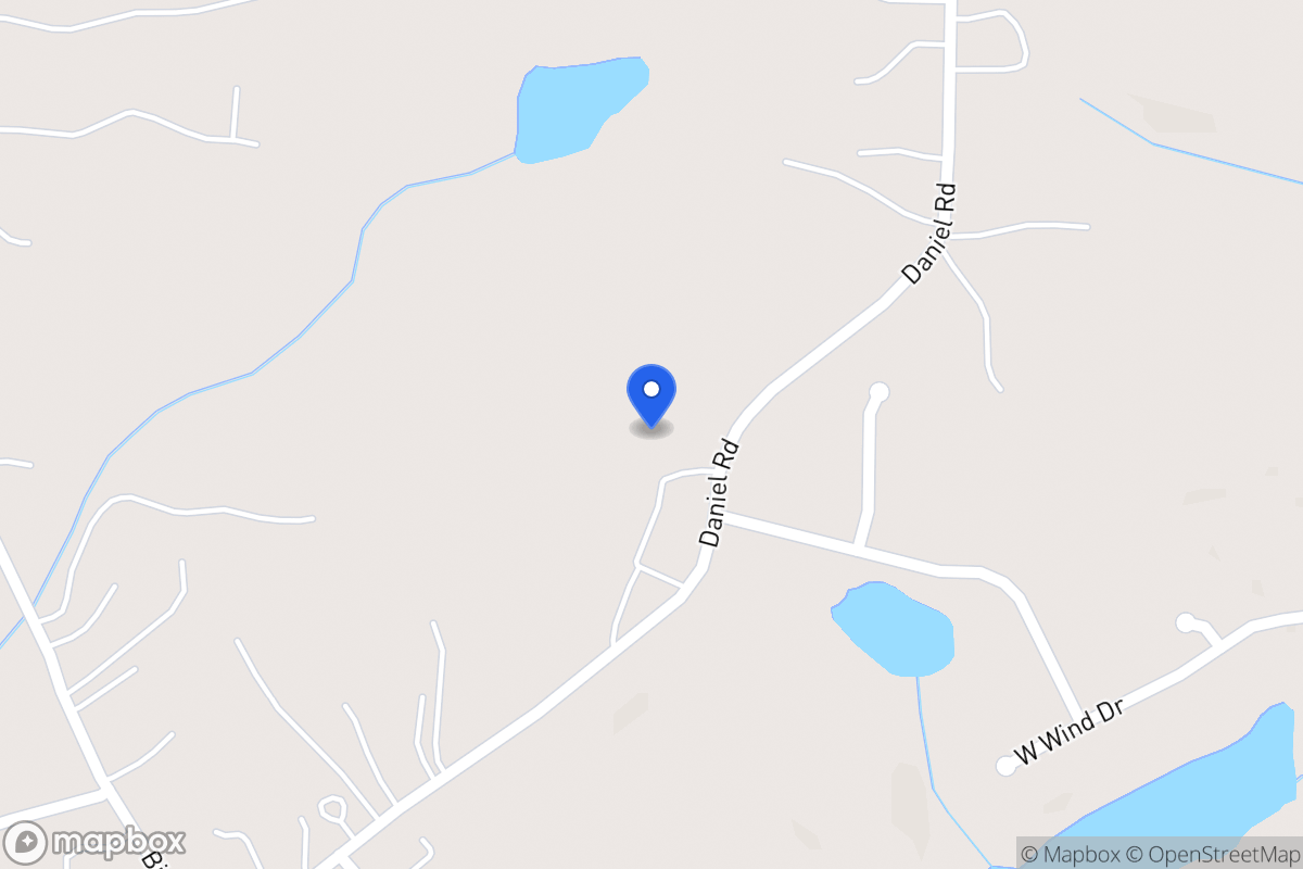 Map of 1079 Daniel Rd