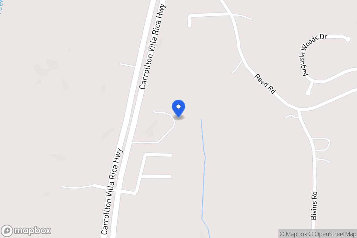 Map of 932 Carrollton Villa Rica Hwy