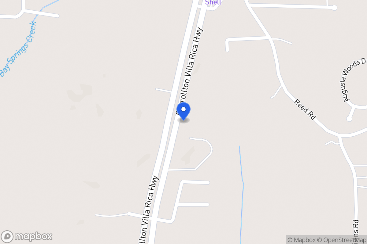 Map of 874 Carrollton Hwy
