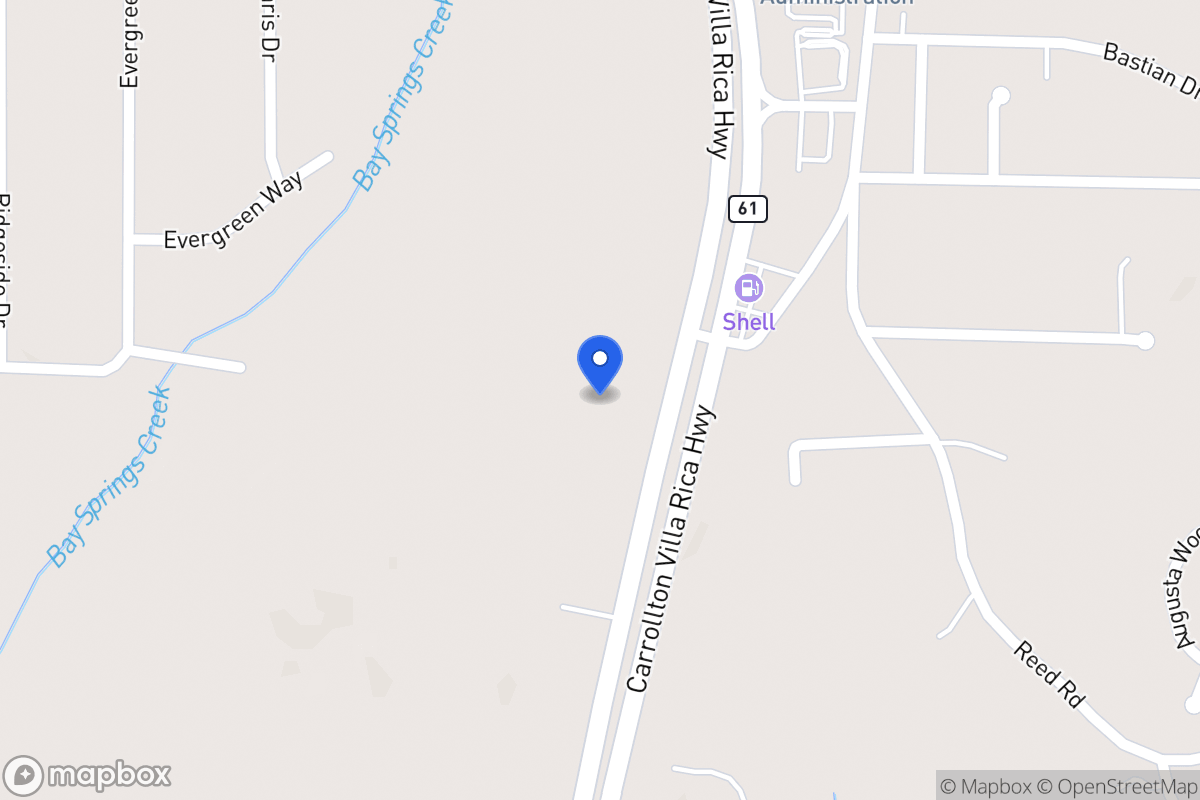 Map of 765 Carrollton Villa Rica Hwy
