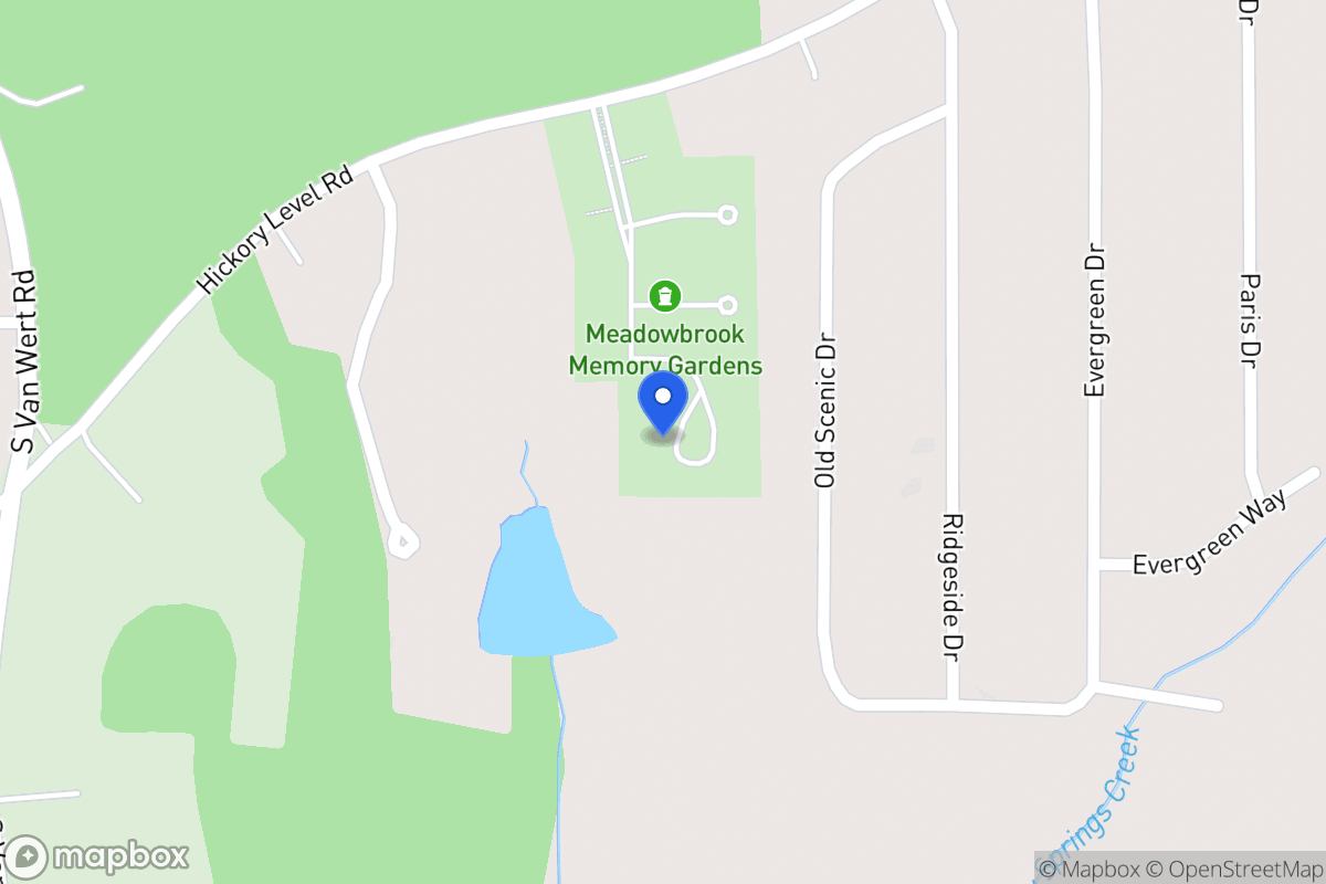 Map of 1100 Hickory Level Rd